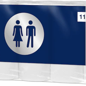 110771 Tork Advanced toiletpapier traditioneel 2-lgs wit 400 vel 30 rol/baal T4