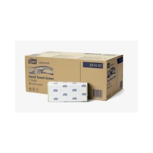 290287 Tork C-vouw Handdoek 2-laags Groen XL