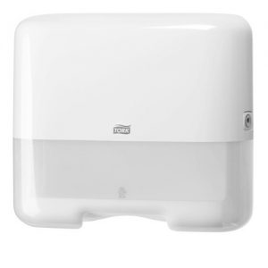553100 Tork Z-vouw/C-vouw Mini Handdoek Dispenser Kunststof Wit H3