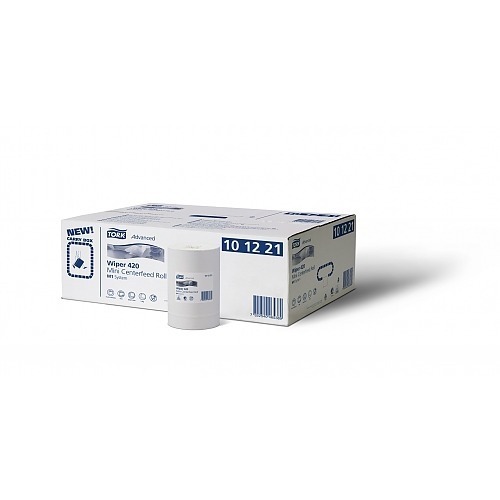 101221 Tork Advanced Wiper 420 Mini Centerfeed Roll 101221 Tork Advanced Wiper 420 Mini Centerfeed Roll