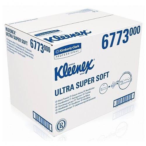 6773 KLEENEX Ultra Super Soft Handdoeken