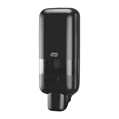 564508 Tork Elevation zeep en handdesinfectie dispenser kunststof zwart S4