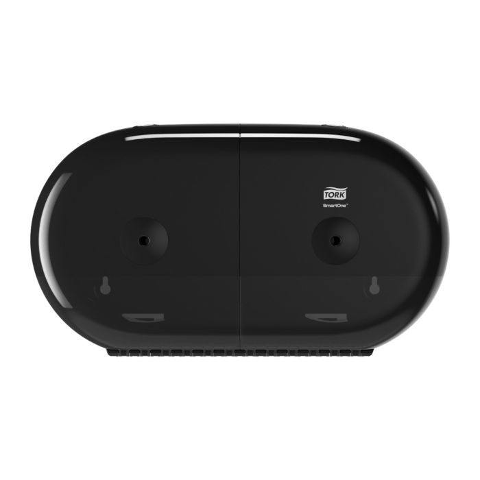 682008 Tork Elevation SmartOne mini twin toiletpapier dispenser kunststof zwart T9